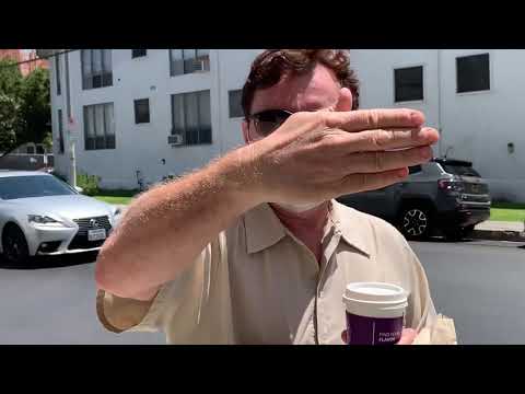 Crazy insane #securityguard with ego don’t film me delete the video now calls for backup !!!