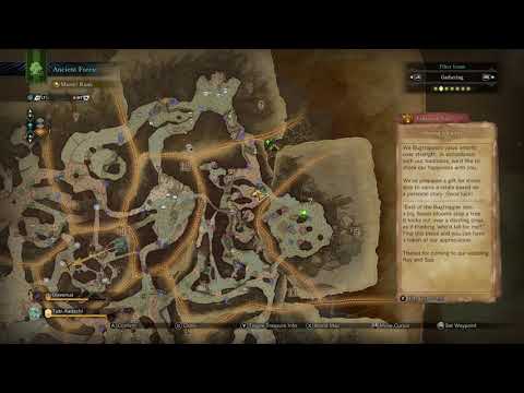 MHW Iceborne Ancient Forest Treasure Location #1