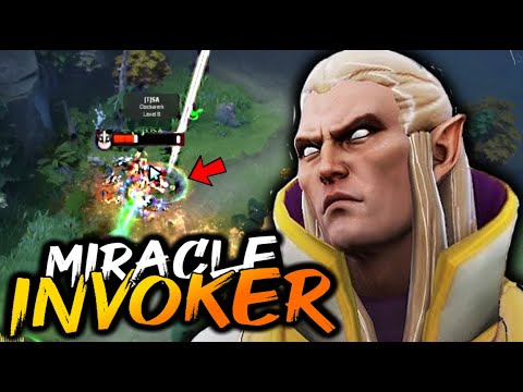 Miracle INVOKER is back! signature Hero (Dota 2 Invoker Gameplay)