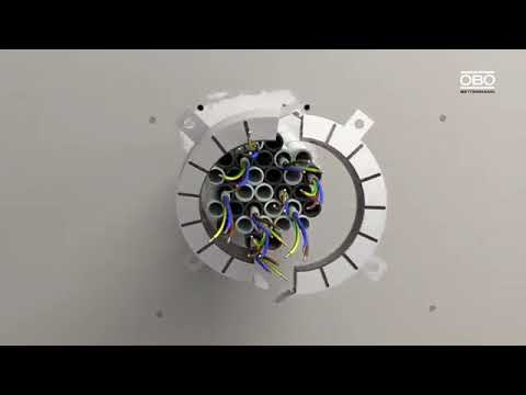 Selagem para tubo PYROCOMB: Instalação - OBO Bettermann