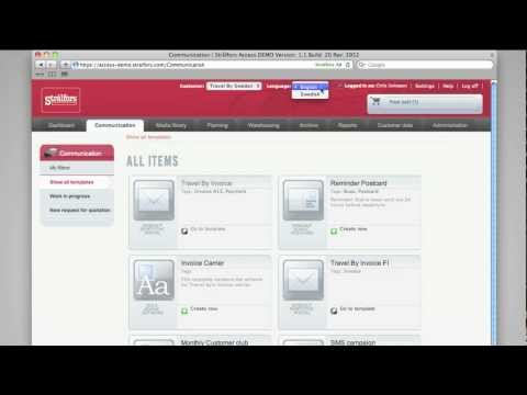 Strålfors Access -- Basic functions