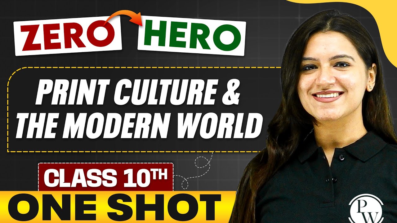 Print Culture & The Modern World | Full Chapter in ONE SHOT | Class 10th SST 🔥