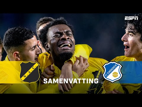 GOALS in de EERSTE en LAATSTE MINUUT 😱 | Samenvatting NAC Breda - FC Eindhoven