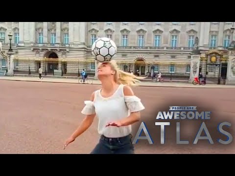 Freestyle Footballing in London with Aguska Mnich | PAA Atlas