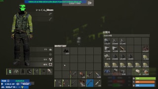 Rust PvE MOD 2018 1015 深夜ののんびり酔っぱらい生活