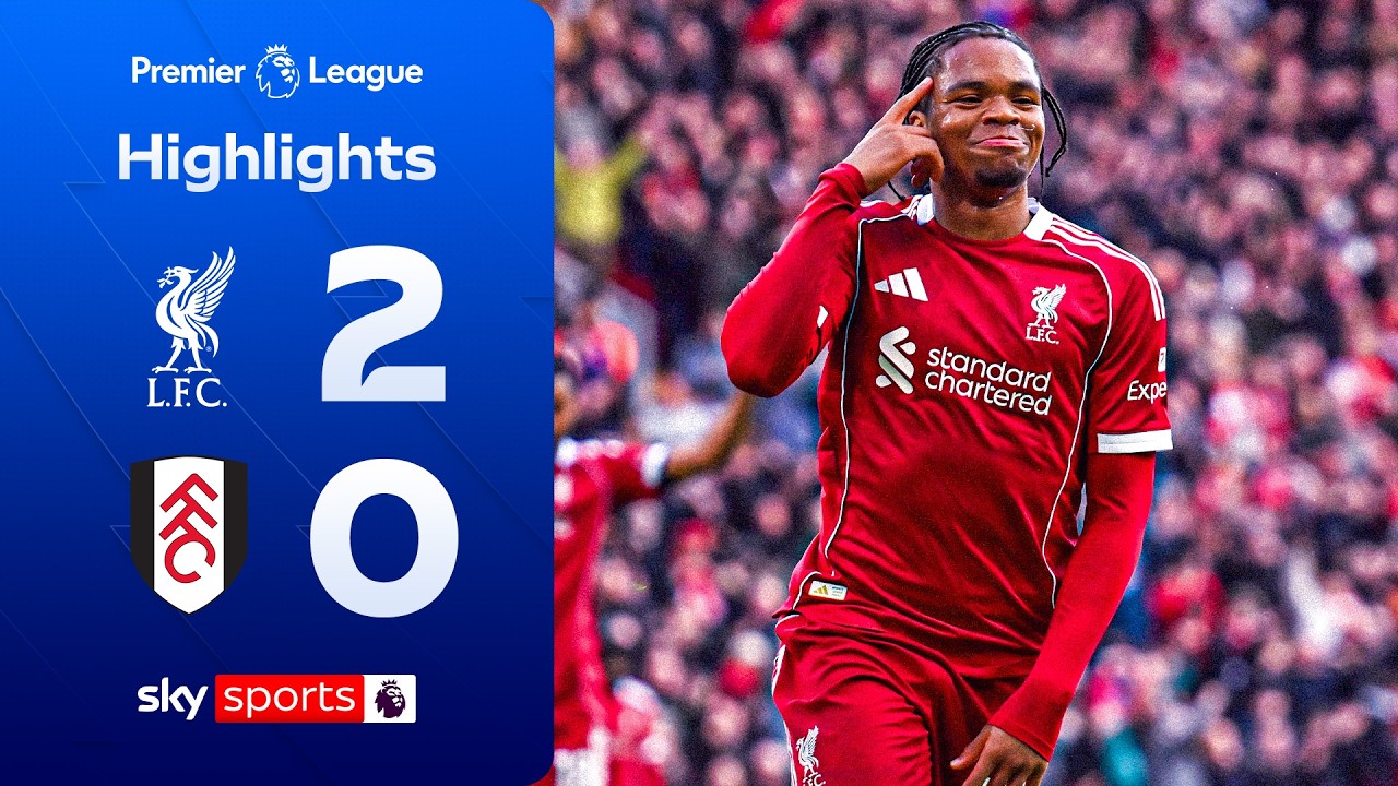 17-Year-Old Rio Ngumoha SHINES at Anfield! ⭐️ | Liverpool 2-0 Fulham | Premier League Highlights