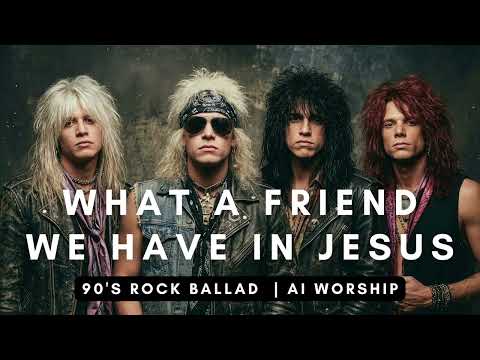 What A Friend We Have In Jesus - 90's Rock Ballad