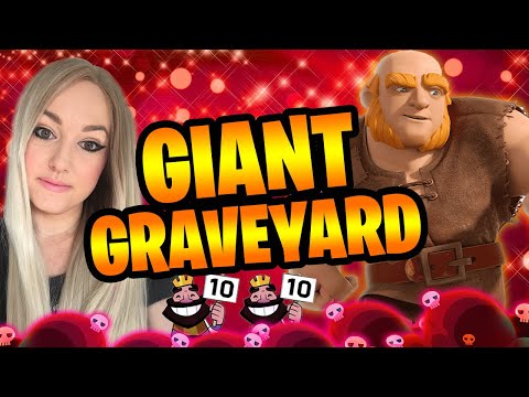 GIANT GRAVEYARD DECK | TIPS & TRICKS for Easy WINS in CLASH ROYALE