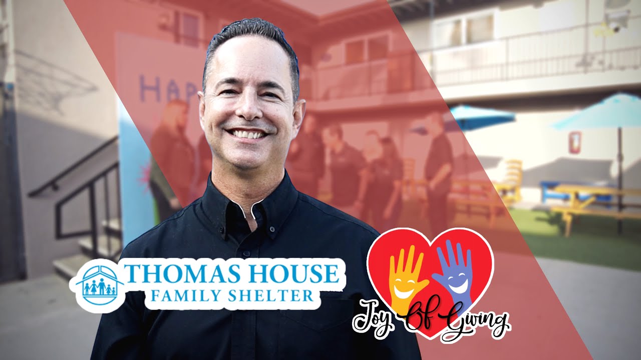 Banc of California X The Joy of Giving | Thomas House Family Shelter