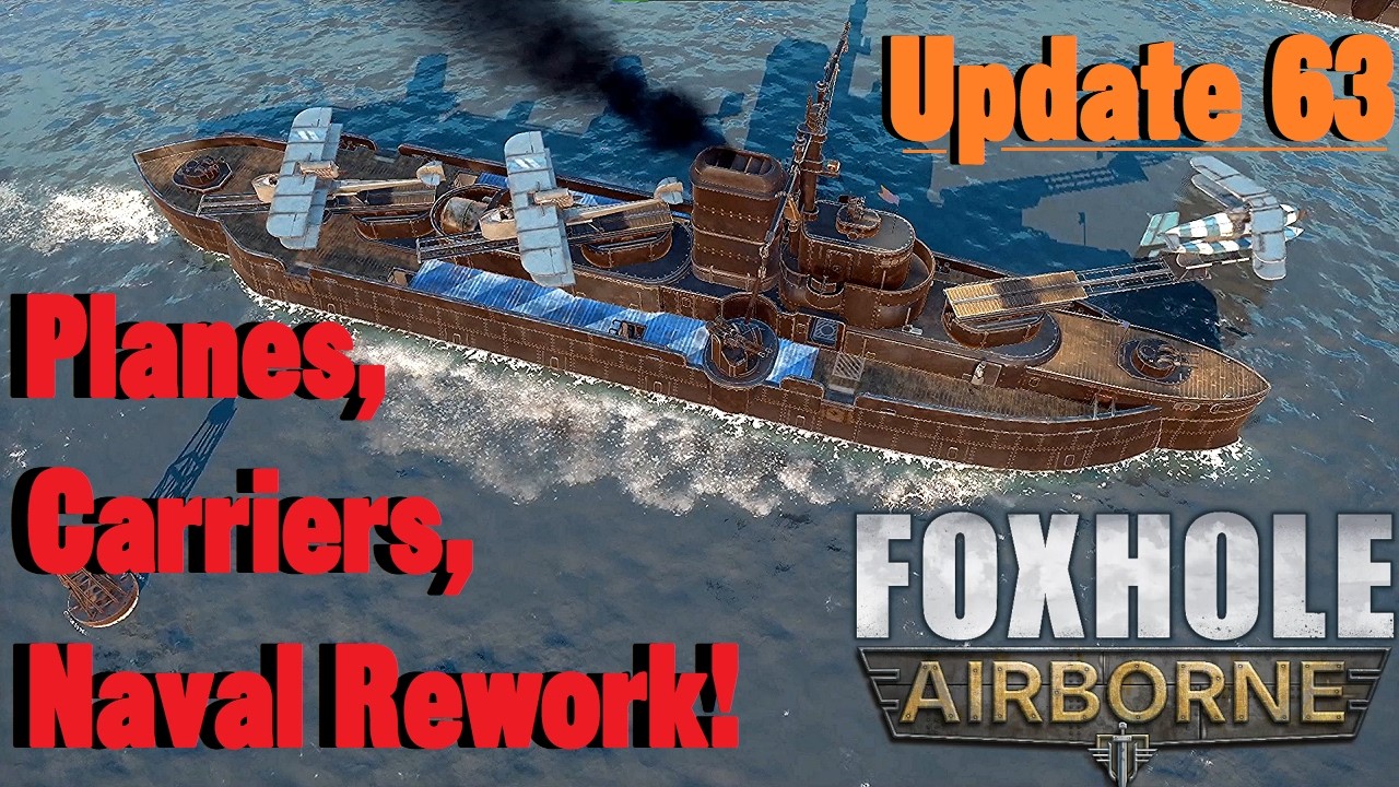 Aircraft, Flak, Paratroopers & Naval 3.0 - Foxhole Airborne (Update 63)