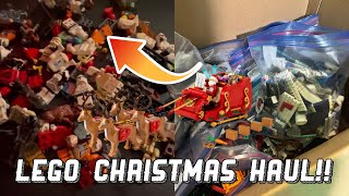 BIG LEGO CHRISTMAS HAUL! LEGO Star Wars, retired LEGO Star Wars, minifigure lot, LEGO Christmas