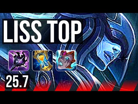 LISSANDRA vs JAX (TOP) | EUW Diamond | 25.7