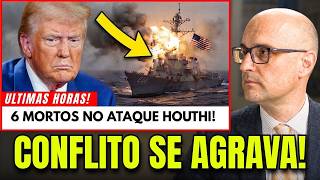 6 MORTOS! FORÇAS IEMENITAS ATACAM NAVIO AMERICANO COM CARGA MILITAR NO MAR VERMELHO