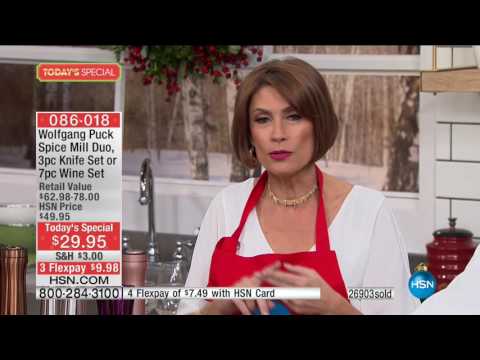 HSN | Chef Wolfgang Puck Holiday Gifts 12.11.2016 - 10 AM