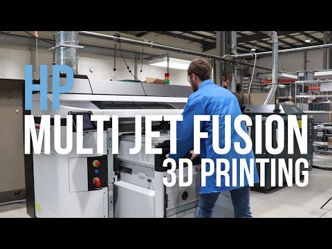 HP Multi Jet Fusion 3D Printing