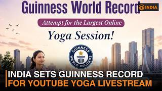 India sets Guinness record for YouTube yoga livestream & more news | DD India Live | 5 PM IST