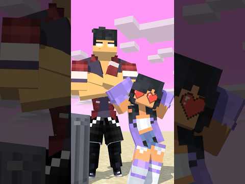 Impress Aphmau with strength ❤️❤️❤️ #minecraft #kolongocraft #fyp #shorts #aphmau