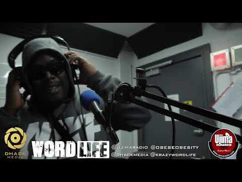 Obese Freestyle on The Wordlife Show hosted by Krazy @dhackmedia