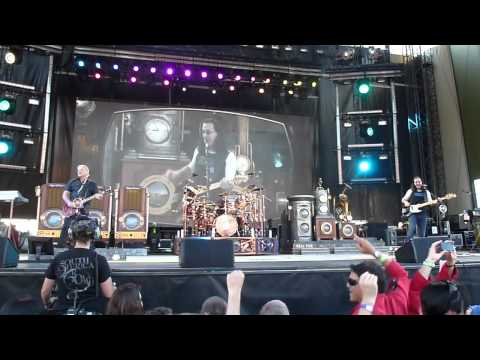 RUSH Time Machine Tour "Spirit of the Radio" Final Show Opening Song at The Gorge 2-July-2011
