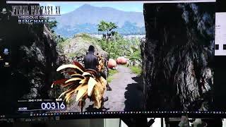 Final Fantasy XVベンチマーク 高画質 5X40で表示
