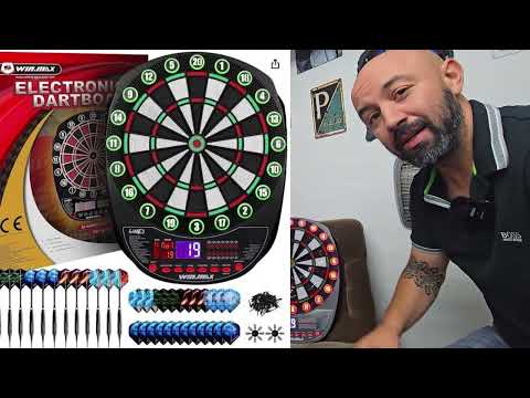 Elektronische Dartscheibe Profi Set 34 Games