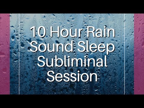 Let Go of Your Guilt & Forgive Yourself - (10 Hour) Rain Sound - Sleep Subliminal - Minds in Unison