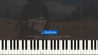 Westworld - Kiksuya ending music (piano tutorial)