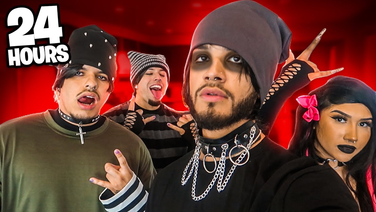 BEING EMO FOR 24 HOURS! w/ THESEFOOS