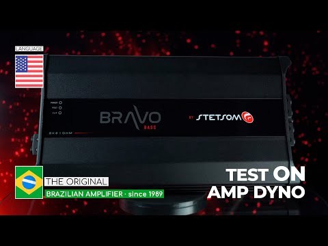 Stetsom Bravo Bass 8K Amp Dyno Test and Review #monoblock