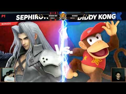 Rayenari Weekly 49 - Winners QF - Monado Boy (Sephiroth, Joker) Vs. Schiggy (Diddy Kong) - SSBU