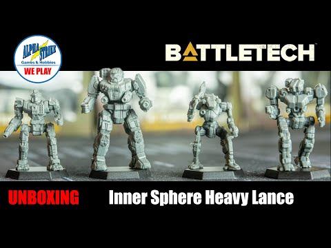 BattleTech: Inner Sphere Heavy Lance Unboxing