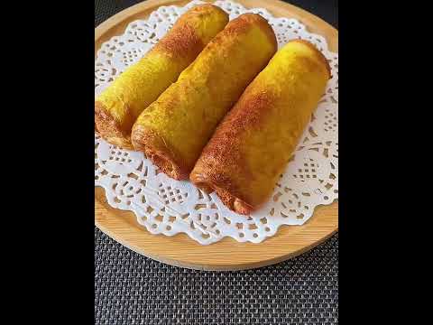 Air Fryer Recipe | Cheese of Bread Rolls with Sausage Cubes