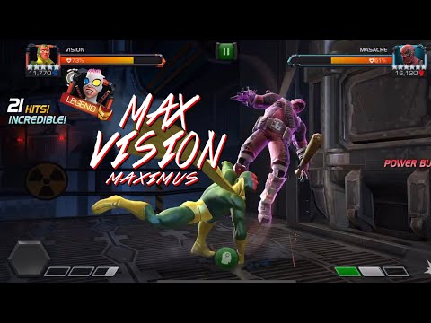 5/65 OG VISION RANK UP + GAMEPLAY - marvel contest of champions