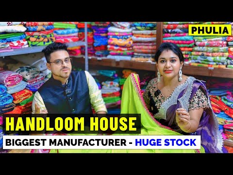 Pure Bengal Mol Cotton & Tissue Saree Manufacturer / Bengal Cotton Saree Biggest Wholesaler - FULIA