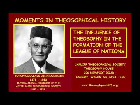 THEOSOPHICAL HISTORY:- The Influence of Theosophy in the Formation of the League of Nations