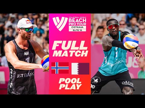 Mol/Sorum 🇳🇴 vs. Cherif/Ahmed 🇶🇦 | Full Match -Ostrava Elite 16 | Beach Pro Tour 2024