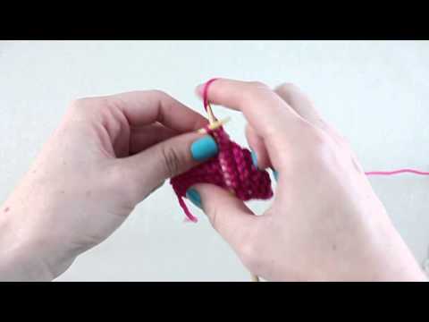 Simple Stylish Stricken - Tutorial: Muster Bibliothek 1: Kraus rechts