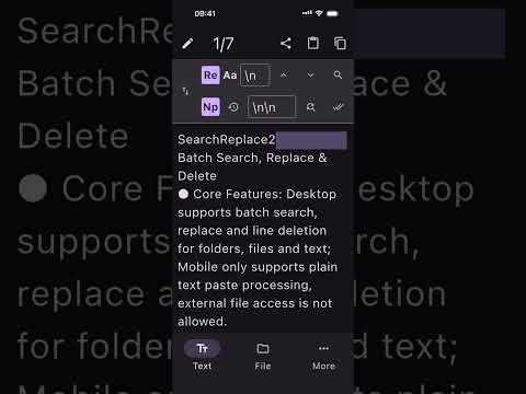 SearchReplacePro2 video thumbnail