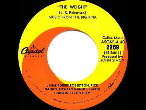 1968 The Band - The Weight (mono 45)