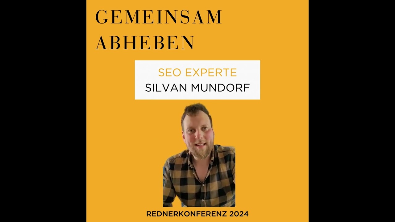 Silvan Mundorf | Workshop SEO Boost