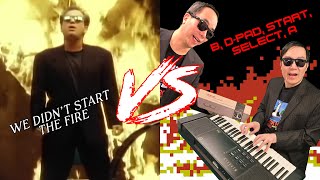 "We Didn't Start The Fire" Vs. "B, D-Pad, Start, Select, A" (NES Parody)