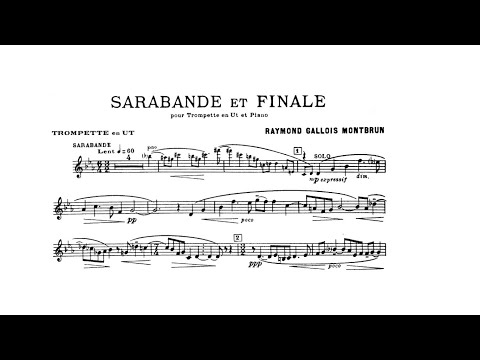 Raymond Gallois-Montbrun: Sarabande et Finale (Maurice André, trumpet)