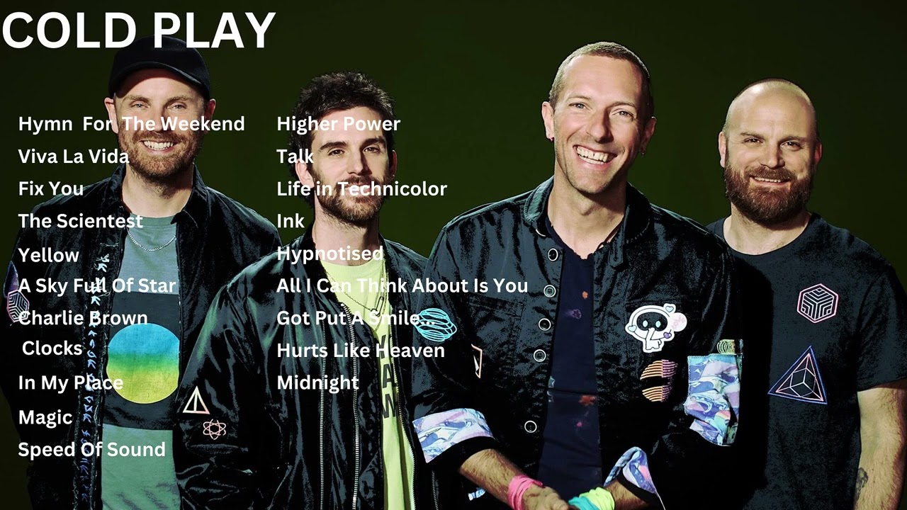 COLDPLAY BEST ALBUMM 2024