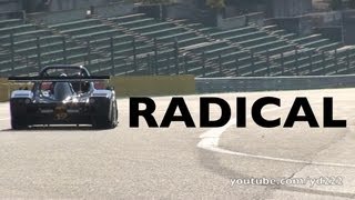preview picture of video 'Radical accelerating at Spa-Francorchamps - Curbstone track events'
