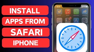 How to Download Apps from Safari | Install App from Safari Browser in iPhone iPad Mac iOS 17