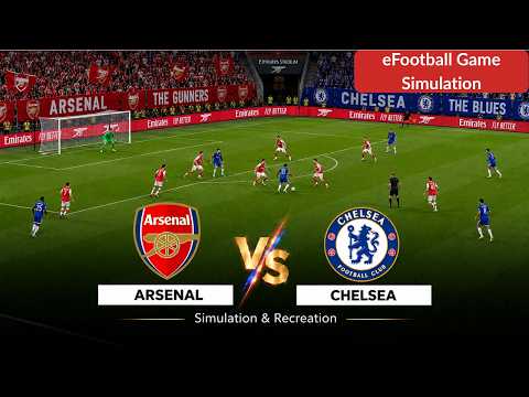 Arsenal vs Chelsea | Premier League 2026-27 | Video Game Simulation Match