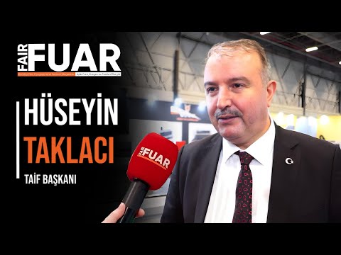 Fuar Dergisi TV-Woodist 2023-TAİF Başkanı Hüseyin Taklacı