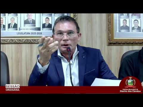 Transmissão ao vivo de Câmara Municipal Riacho dos Cavalos 05/12/2025