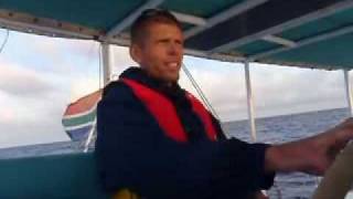 In the morning off Curacao