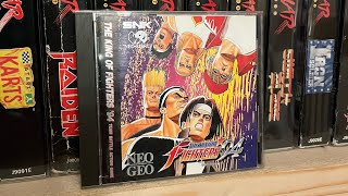 King Of Fighter 94 Neo Geo CD gameplay. 